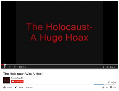 Holocaust denial example 1