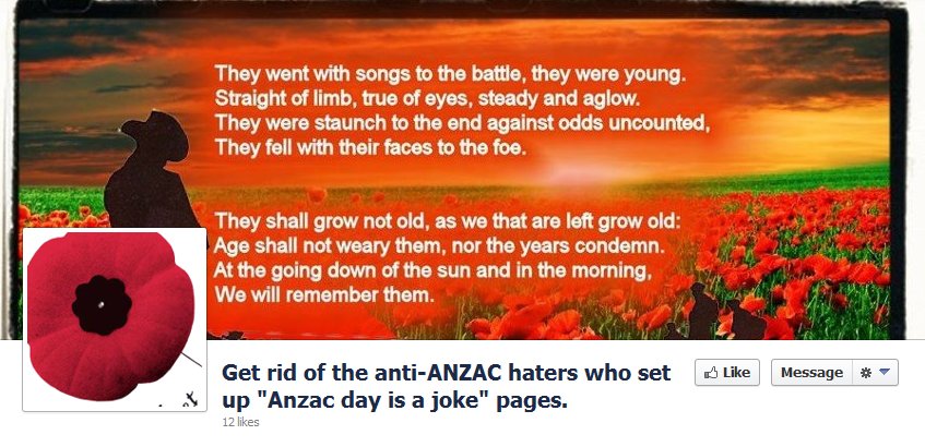 ANZAC Page