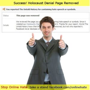 Success Holocaust Denial Removed