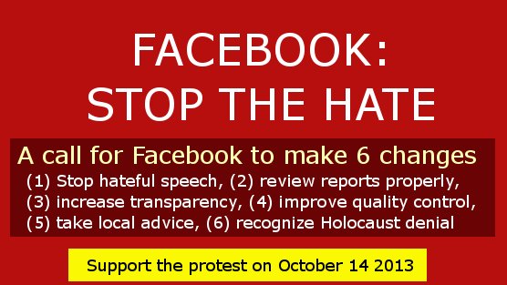 Protest @ Facebook & Petition