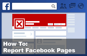 How to Report Facebook Pages