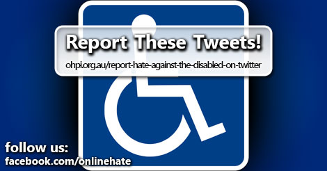 Report Hate Against the Disabled on Twitter