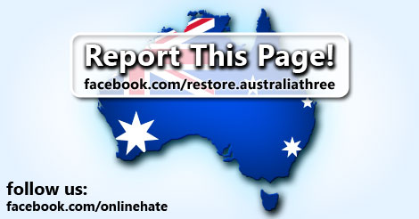 Report “Restore Australia” community page