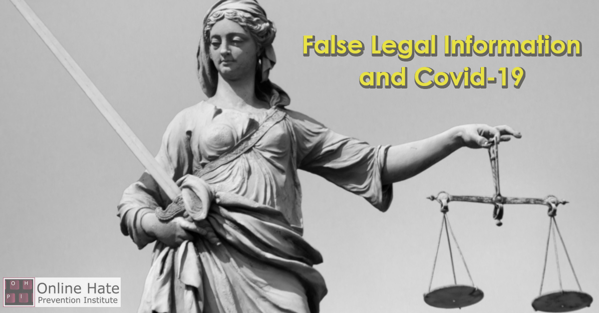 False Legal Information and Covid-19